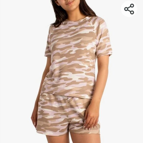 Como Blu short Set Lounge set In color Camo NWT - Picture 1 of 11